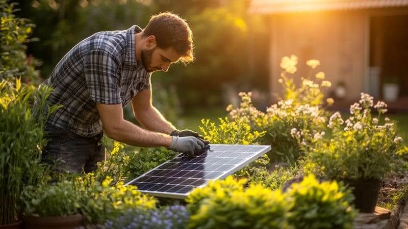 Cleaning solar pathway lights