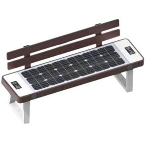 Public Solar Charging Benches, Solar Seat