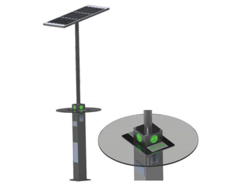 SOLAR PHONE CHARGING STATION