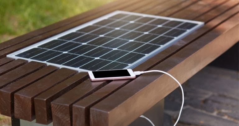 Smart Bench with Energy-saving Technology
