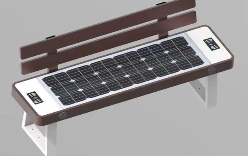 USB Charging Ports Functionality From Solar Bench