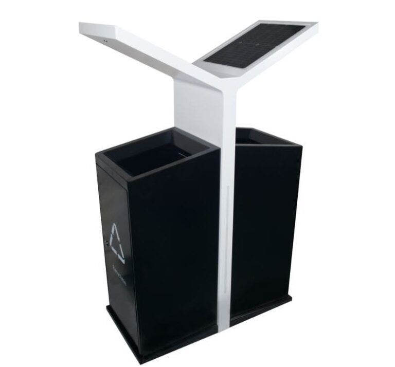 Custom Solar Powered Bins - SolaraNook