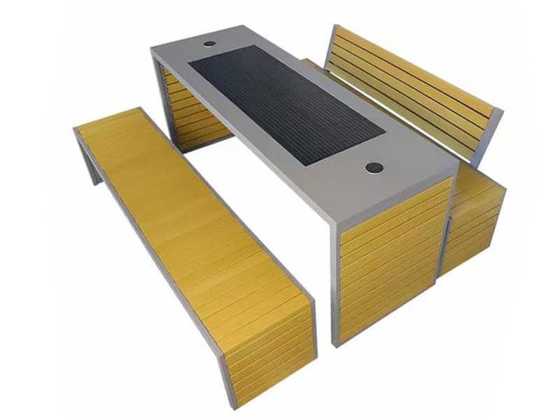 Custom Solar Power Table from Solaranook